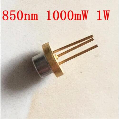 2pcs High Quality 850nm 1000mW 1W Infrared Laser Laser Diode/TO18