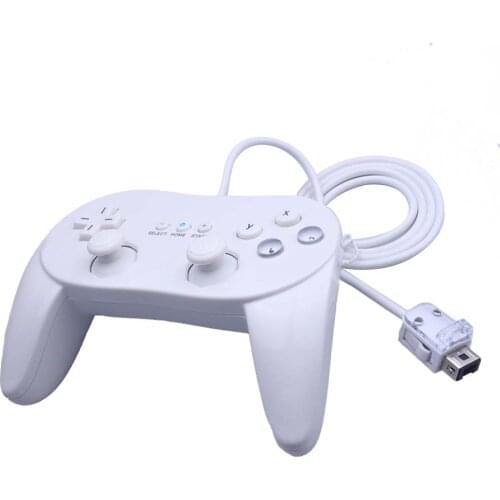 Classic Wired Game Controller Remote Pro Gamepad Shock Joystick For Nintendo Wii Second-generation