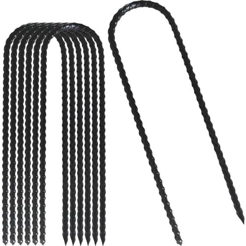 8pcs New Trampolines Wind Stakes Heavy Duty Trampoline Accessories Rustproof Safety Ground Stakes Anchor For Trampoline