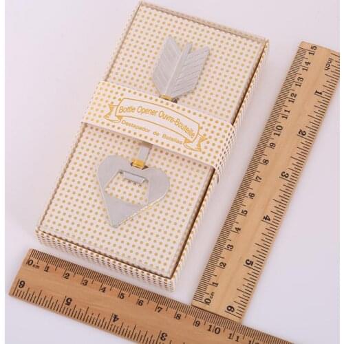 Free Shipping 300pcs/lot New creative a sword through the heart beer bottle opener wedding gift lin4943