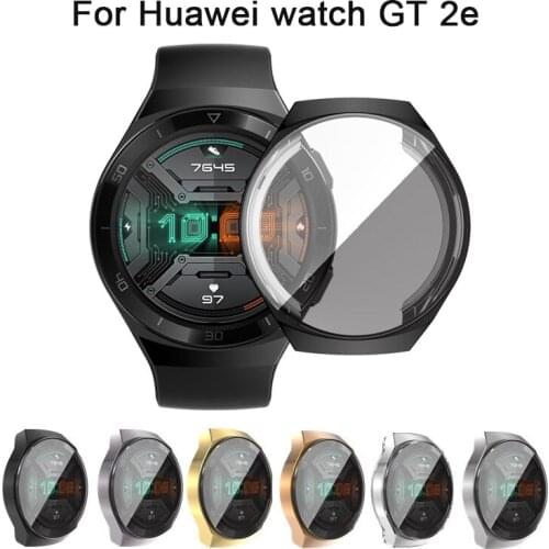 Case For Huawei watch GT 2e All-inclusive Plating tpu protective sleeve GT2e anti-scratch and drop-resistant case watch cover