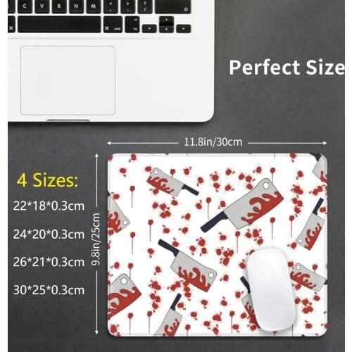 Yeah , I Cook Mouse Pad 3048 Butcher Knife Butcher Knife Meat Meat Knife Blood Cook Cooking