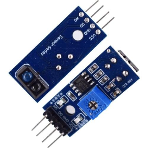 TCRT5000 Infrared Reflective Sensor IR Photoelectric Switch Barrier Line Track Module For Arduino Diode Triode Board 3.3v