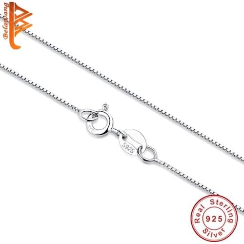 Wholesale Female Jewelry Pure 925 Sterling Silver Necklace All-match Necklace For Women Birthday Mothers Day Gift