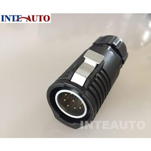 Best LED power cable connector, WP20 series Watertight 9 pins connector,male plug female socket
