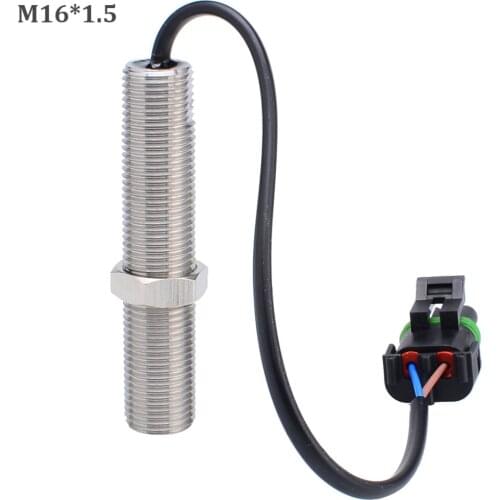 New BC-S-RPM-M16 Magnetic Pickup MPU Generator Speed Sensor Rotational Speed Sensor RPM for Generator Set+Free shipping-12006034