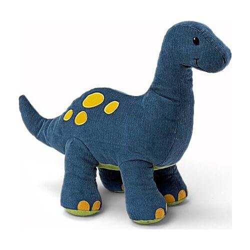 Brachiosaurus Dinosaur Collared Dragon Stuffed Plush Toy for Kids Cartoon Animal Dino Baby Hug Doll Sleep Pillow - Large, 41CM
