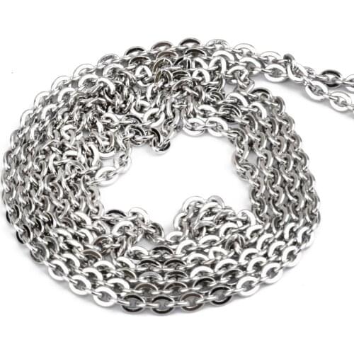 Stainless Steel Glasses Sunglasses Spectacles Chains Cords Holder Silver