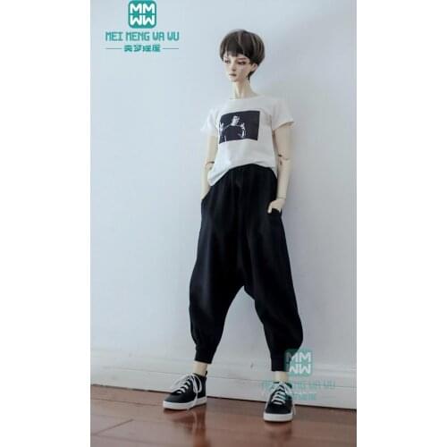 BJD doll clothes for 60-70cm BJD uncle fashion t-shirt, harem pants
