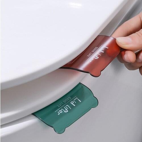 Toilet Seat Holder Lifter Sanitary Closestool Seat Cover Lift Handle Toilet Seat Cover Lifter Bathroom Home Cleaning Tool