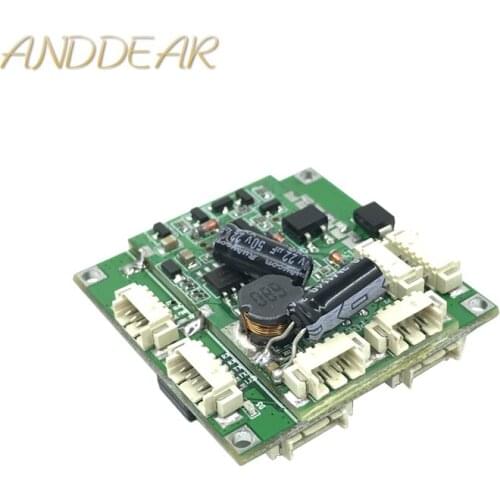 Buck POE module Switch board 802.3af/AT port power supply 30w for ip cameras nvr ip phone 4 poe switch PD separation buck 12v