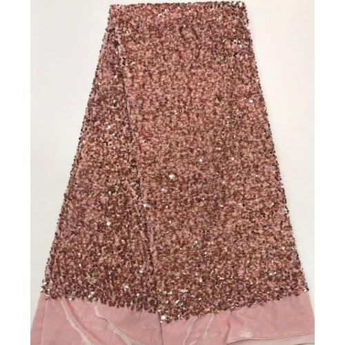 Romantic ZH-8518 french net lace for evening dress/fashion show embroidery tull net lace fabric with sequins