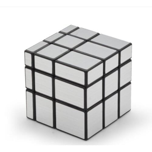 ShengShou Mirror Magic Cubes Golden Silver Speed Cube Strange-shape Magic Cube Professional Brain Cube Educational Toys for Kids