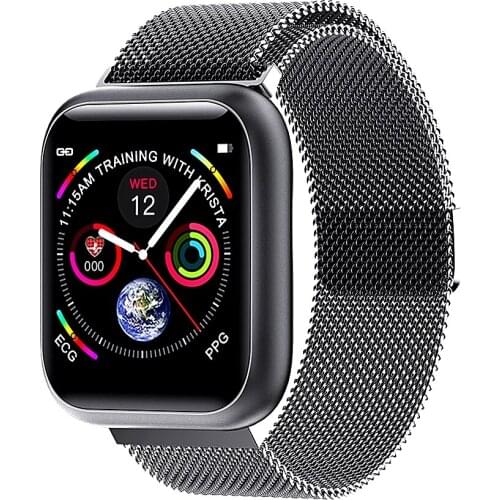 Nennbo NEW F11 Smart Watch Bracelet Ports IP67 Fitness Heart Rate Blood Health Monitoring Pressure Health Step Remote Watch