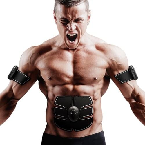 Abdominal Muscle Stimulator Trainer Abs Fitness Equipment Training Gear Muscles Electrostimulator Toner Exercise At Home Gym