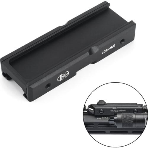 WADSN Airsoft Defensive LCS for Streamlight Protac Switch Mount Plate Picatinny Hunting Gun Weapon Light Switch Holder Metal