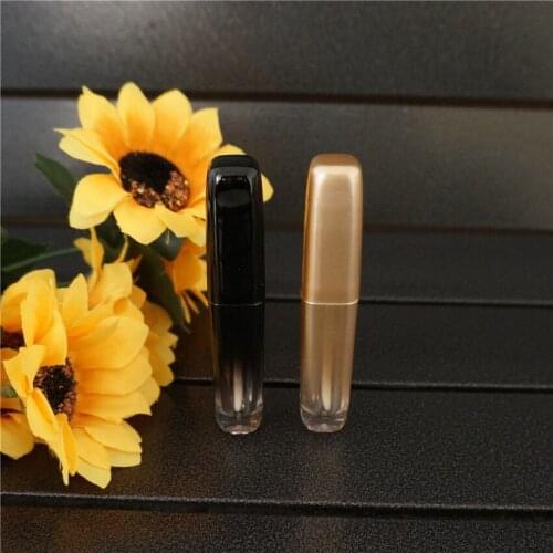 2pcs 4ml Empty Makeup DIY Gold/Black Lip Gloss Bottle Labial Glair Bottle Lipgloss Tubes Wholesale ContainersFor Cosmetics