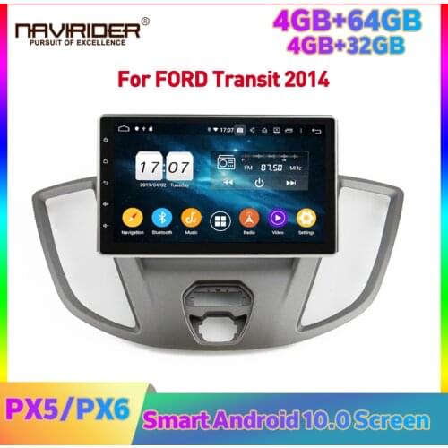 For Ford Transit Tourneo Custom 2014-2020 Auto Radio Multimedia Player Navigation GPS 2din Car Android Carplay Stereo Head Unit