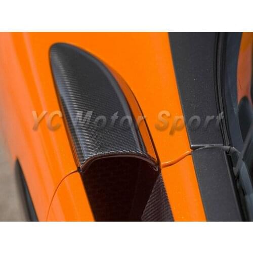 Car Accessories Carbon Fiber OEM Style Side Quarter Window Panel 2pcs Fit For 2016-2017 McLaren 570S Window Panel Car Stying