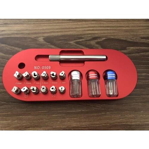 Free Shipping! High Quality New Watch Hand Removing Tool with 12 Tips
