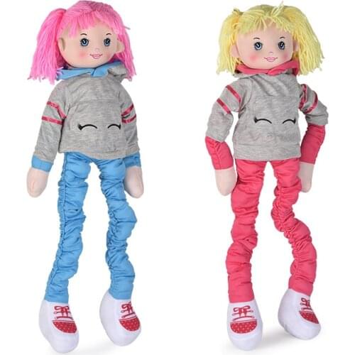 Large Fun Stretching Dancing Doll Sleep with Children Dancing Partners 100 CM Sports Playmate For Girls Children’s Plush Toys