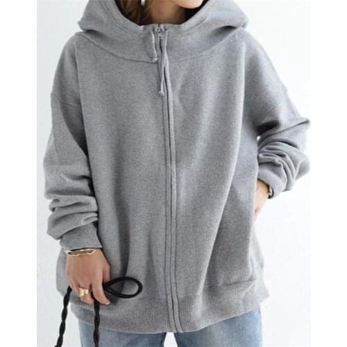 Womens Autumn Hoodies Clocolor China