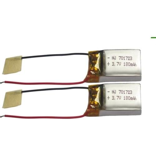 3.7V 180 Mah Li-polymer battery for S107G S109G S111G RC helicopter X900 X901RC quadcopter 5pcs