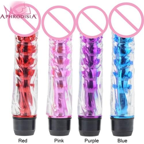 Powerful Multi-Speed Dildo Vibrator, Clear Penis Vibrator, Sex Toys For Women, Free Shipping Sex Products