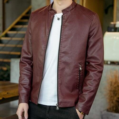 Mens Jackets and Coats Autumn Winter Long Sleeve Blue Black Winered Clothes