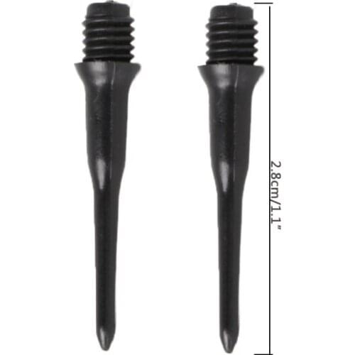 100pcs 2BA Groove Durable Nylon Soft Tip Dart Points Needle Electronic Darts Set U7EF