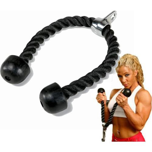 Fitness Equipment Nylon Drawstring Biceps Drawstring Triceps Drawstring For Exercise Triceps, Biceps, Back, Shoulder And Abdom