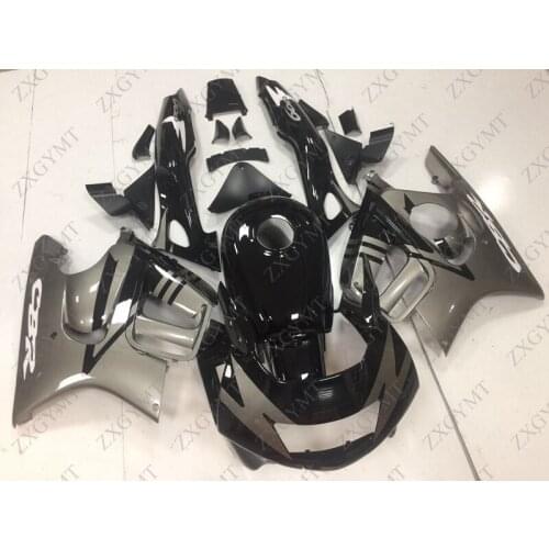 Fairings CBR600 F3 1995 - 1998 Black Silver Motorcycle Fairing CBR 600 F3 97 98 Motorcycle Fairing CBR600 F3 97 98