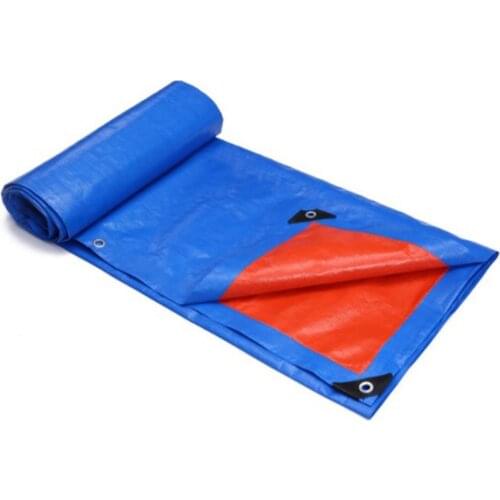 Polyethylene PE Car Tarpaulin Luggage Cover Canvas Waterproof Anti Aging Canopy Outdoor Crops Covered Tarpaulin 160g 3mx3m