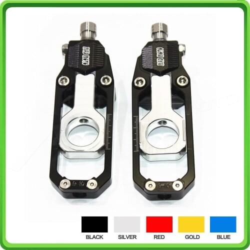 Motorcycle Chain Tensioner Adjuster fit for HONDA CBR 600 RR CBR600RR 2005 2006 Black & Silver