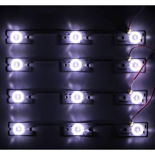 4PCS/LOT new and original for Konka LED32F2300NE LED32F2300FX light bar 35017946 35017948 backlight lamp LED strip 6v