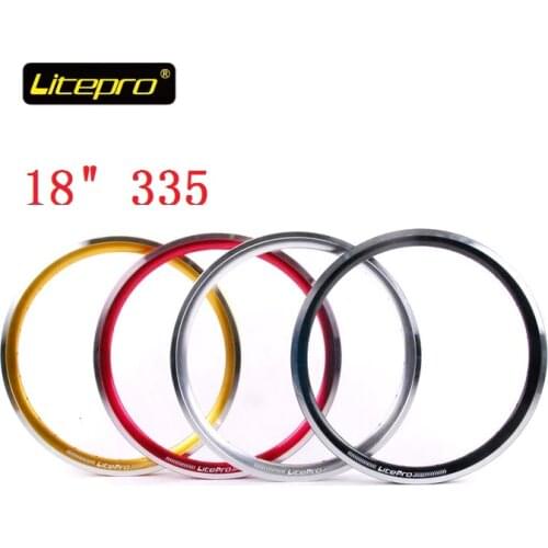 Bicycle Rims Folding Bike 18 inch 355 Kpro Wheel BMX Rim 16H 20H 24H 28H 32H For bir dy kikit and Other Folding Bicycle Modified