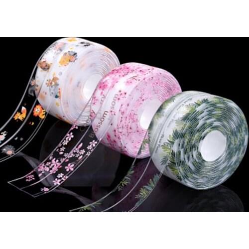 3.8CMx3.2M Waterproof PVC Self Adhesive Wall Sticker Home Bathroom Shower Sink Bath Sealing Strip Tape Kitchen Anti-mold Sticker