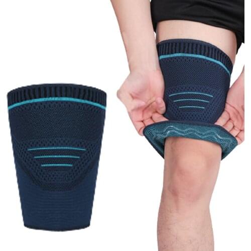 1Pcs Knitted Elastic Compression Knee Protector Protects Joints Relieves Knee Pain Maintains Muscle Balance And Prevents Cramps