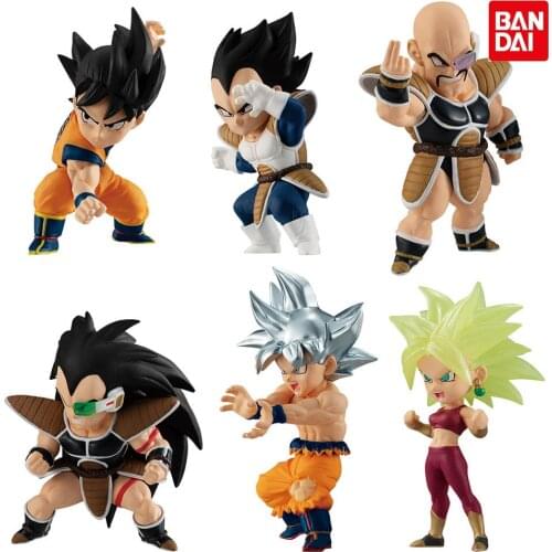 Bandai Dragon Ball Super Anime Model ADVERGE MOTION 5 Goku Ultra Instinct kaiouken Vegeta Raditz Nappa Saiyan Action Figure toys