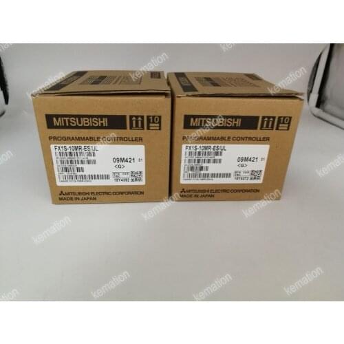 FX1S-10MR-ES/UL PLC Module FX1S-10MR-ESUL 24 VDC 6IN 4OUT Relay FX1S10MRESUL Programmable Controller New