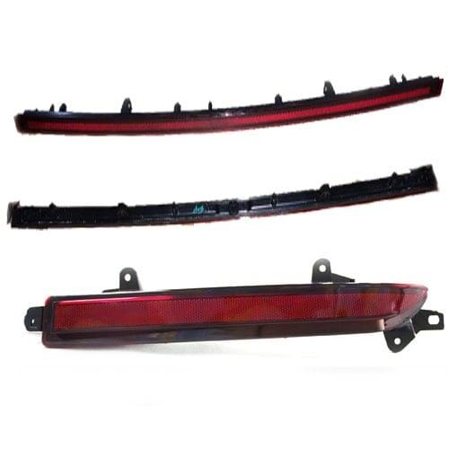 Left Right Rear Bumper Brake Fog Lights Tail car Reversing Light Fog Lamp for Ford Edge MK2 2019 2018 2017 2016 2015