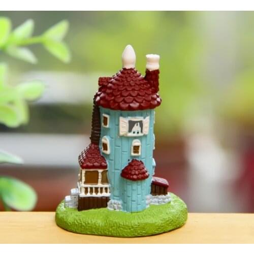Beacon House Castle Miniature Fairy Garden Home Houses Decoration Mini Craft Micro Landscaping Decor DIY Accessories