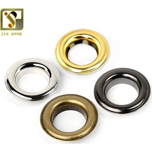 100sets Hole 4|5|6mm Metal Eyelets With Grommet for Leathercraft DIY Scrapbooking Shoes Belt Cap Bag Tags Clothes Accessories