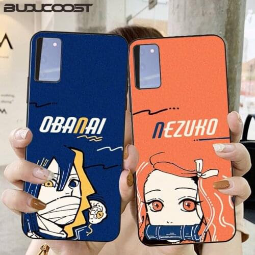 Cartoon Japan Anime Demon Slayer Phone Case for Samsung S6 S7 edge S8 S9 S20 S21 S30plus ultra S21/S30 S10-5G lite 2020 S10E