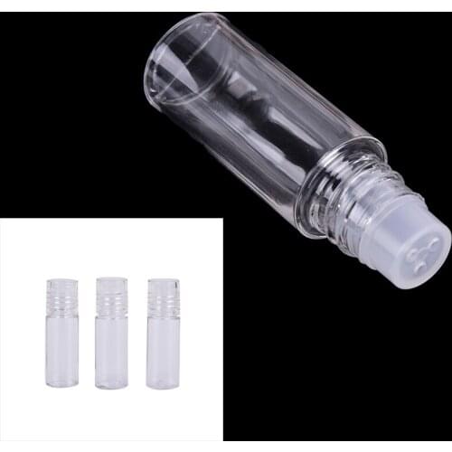 New 1PC/5PCS 3ml Plastic Empty Cosmetic Sifter Loose Powder Jars Container Screw Lid Makeup