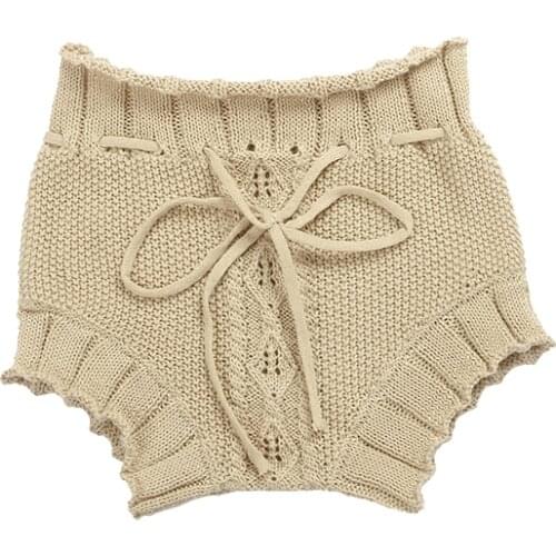 Kaiya Angle New Arrival Toddler Baby Girl Bloomer Elastic Solid Boutique Short Pants
