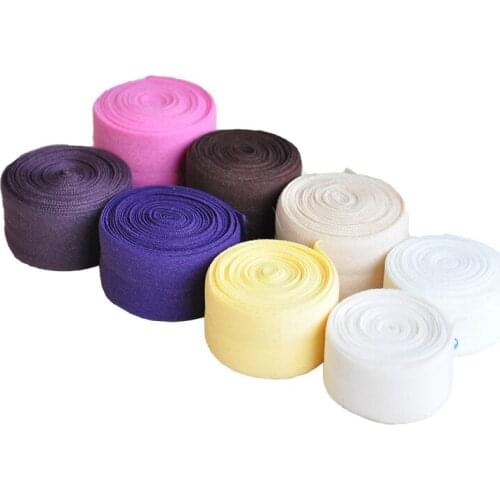 Solid Color Comfortable Simple Folding Elastic Band By The Yard For Underwear Edge Down Jacket Accessories Material