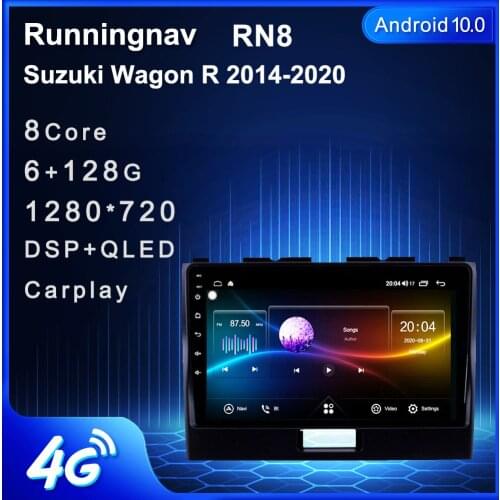 Runningnav For Suzuki Wagon R 2014-2020 Android Car Radio Multimedia Video Player Navigation GPS