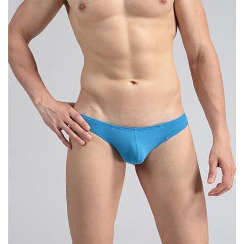 Sexy bikini men g strings tong underwear gay jockstraps briefs solid color comfortable breathable underpants