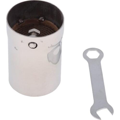 Silver 51mm Motorcycle Bikes Exhaust DB Killer Silencer Muffler Baffle Parts